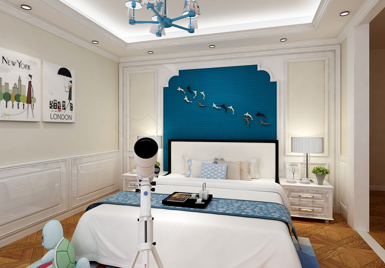 现代卧室效果图|空间|室内设计|一根筋丷 - 临摹作品 - 站酷 (ZCOOL)